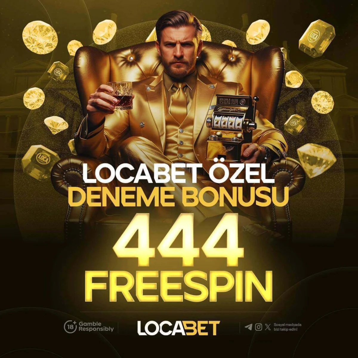 444 Freespin — Casino Severlere Bedava Slot Festivali!