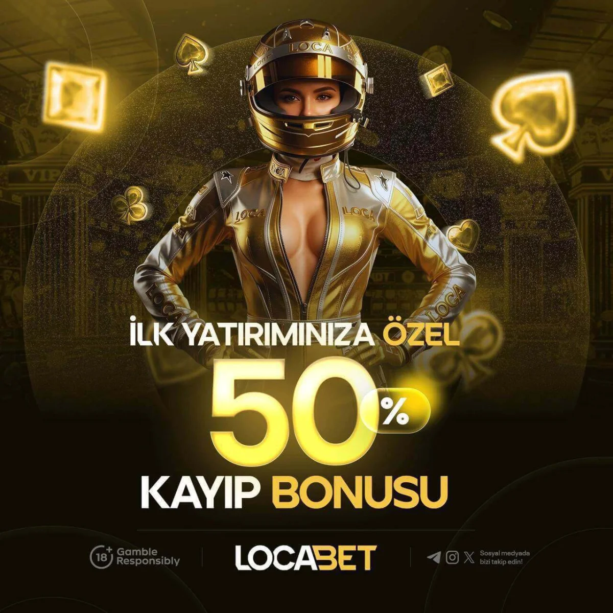 %50 İlk Yatırım Kayıp Bonusu — Casino Severlere Güvence!